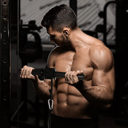 Poignet avant-bras Blaster bras musculation formateur exercice avant-bras rouleau avec poignée équipement de Fitness entraînement de gymnastique à domicile