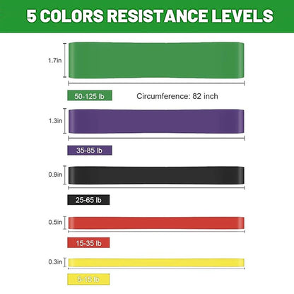 Bandes de résistance, bandes d'assistance de traction, bandes d'exercice pour hommes et femmes, Fitness à domicile, étirement du corps, entraînement de force