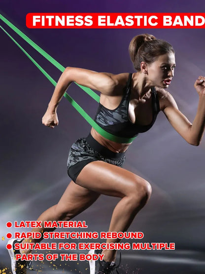 Bandes de résistance, bandes d'assistance de traction, bandes d'exercice pour hommes et femmes, Fitness à domicile, étirement du corps, entraînement de force